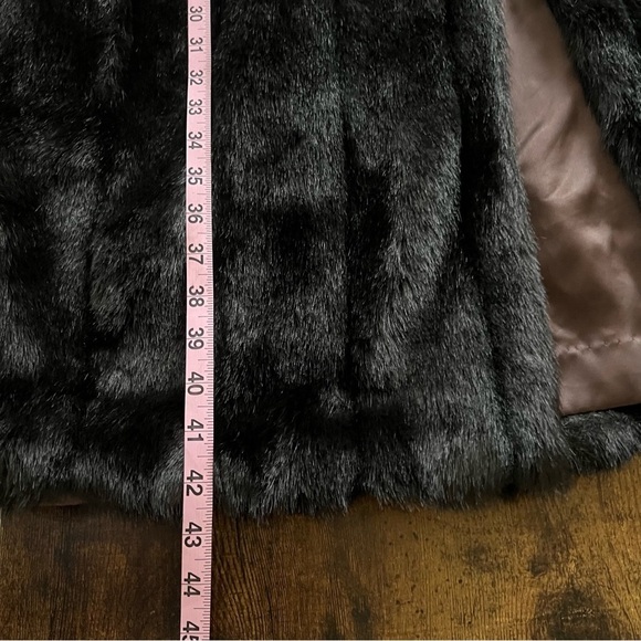 Vintage Fur coat Black, Size 20w - Picture 9 of 12